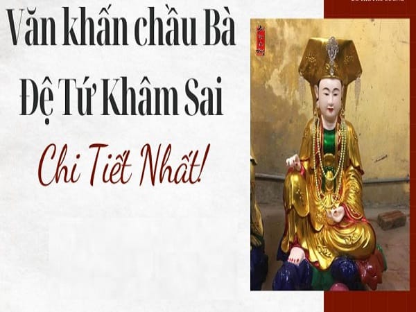 Bài văn khấn tại đền quan đệ tứ khâm sai chuẩn