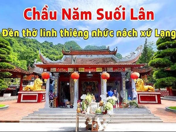 Ý nghĩa của việc thắp hướng khấn tại đền Chầu Năm Suối Lân
