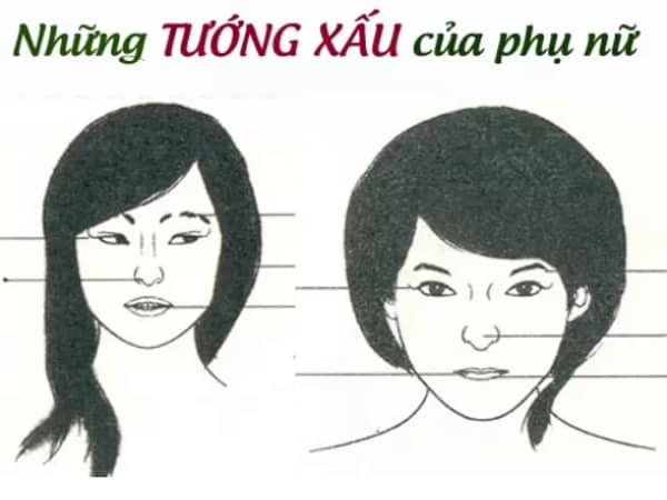 Tướng mặt phụ nữ xấu là gì?